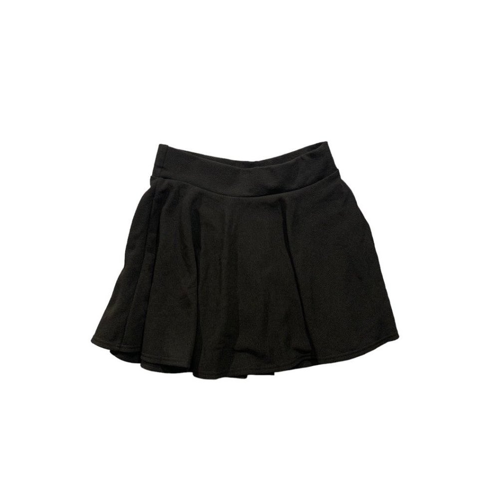 Medium DJT Women's Black Pleated Casual Skater Skirt with Under‎ Shorts New